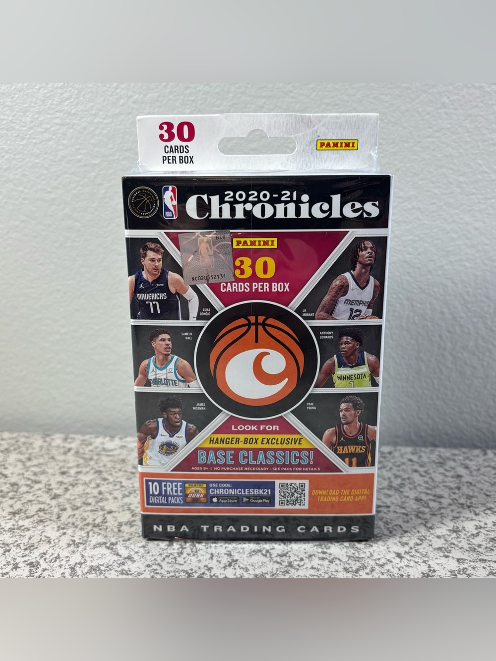 2020-21 Panini Chronicles Hanger Box NBA Basketball Cards New Sealed